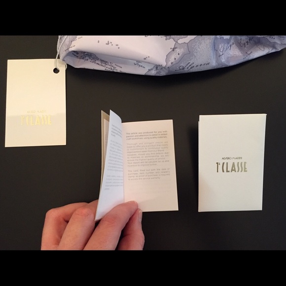 💜New Alviero Martini 1^Classe Accessories Bag - Picture 9 of 9